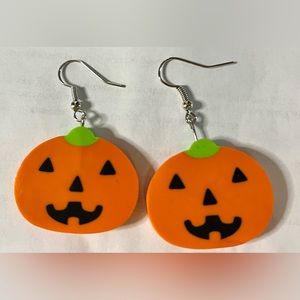 Pumpkin earrings jewelry